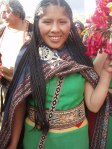 Peruvian women during June solstice